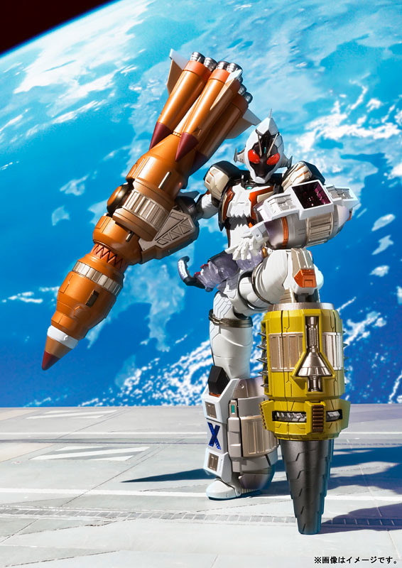 被跳過的宇宙終於來啦——！『S.I.C.』x『METAL BUILD』《假面騎士Fourze》假面騎士Fourze 基本型態（仮面ライダーフォーゼ ベースステイツ）