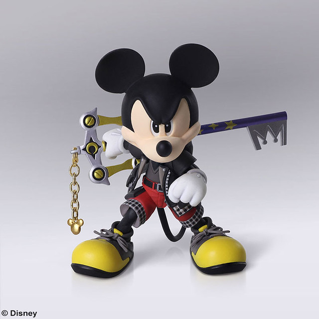 BRING ARTS《王國之心3 KINGDOM HEARTS III》國王米奇（王様ミッキー）可動人偶