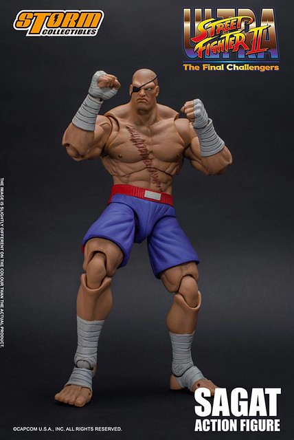 Storm Collectibles《終極快打旋風Ⅱ：最後的挑戰者》獨眼泰拳帝王「沙加特」！SAGAT – Ultra Street Fighter II: The Final Challengers