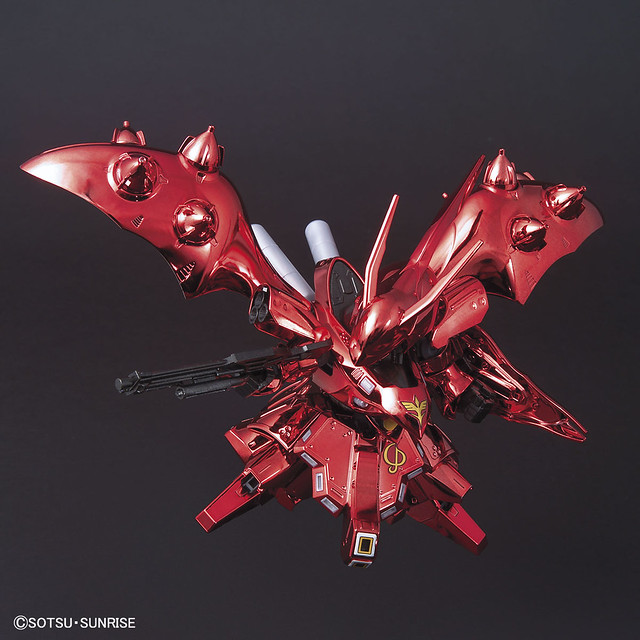 SDCS《機動戰士鋼彈 逆襲的夏亞 貝托蒂嘉的子嗣》MSN-04II 夜鶯[特殊鍍膜版]｜ナイチンゲール [スペシャルコーティング]【GUNDAM BASE限定】