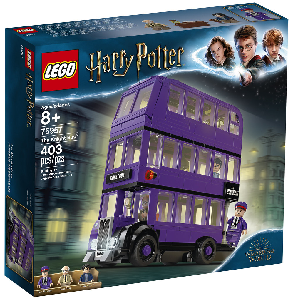 超高速的巫師專用公車再度上路～！ LEGO 75957《哈利波特》騎士公車 The Knight Bus 情報公開！