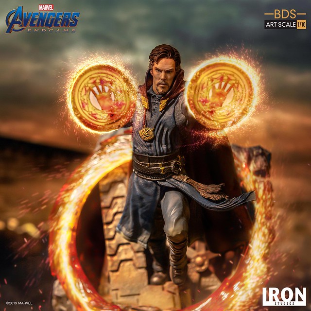 Iron Studios Battle Diorama ç³»åˆ— å¾©ä»‡è€…è¯ç›Ÿ çµ‚å±€ä¹‹æˆ° å¥‡ç•°åšå£«doctor Strange 1 10 æ¯