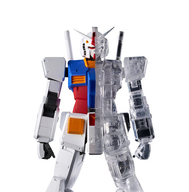 Banpresto《機動戰士鋼彈》「初鋼(半剖內部圖解)＆初鋼(全透明內部圖解)」！機動戦士ガンダム INTERNAL STRUCTURE  RX-78-2ガンダム (ver.A) /RX-78-2 (ver.B)