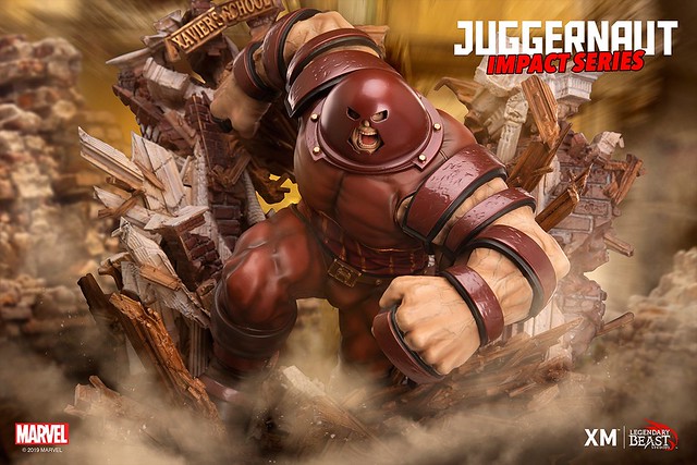 展現出碾壓一切的破壞力！ XM Studios Impact Series Marvel Comics【擋不住的紅坦克】The Unstoppable Juggernaut 1/7 比例全身雕像作品