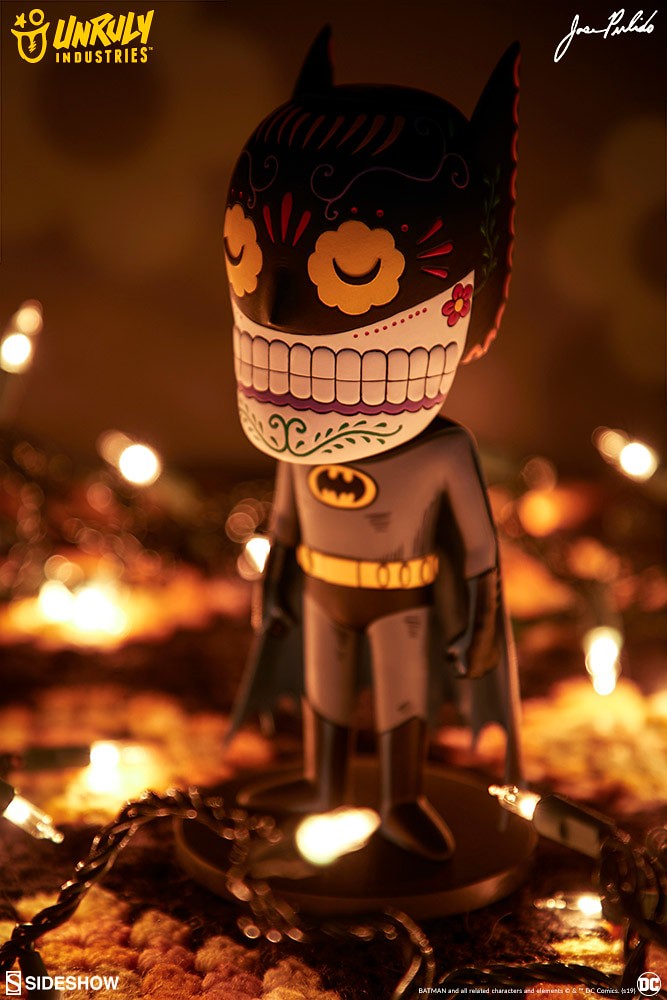 將墨西哥亡靈節的特殊風格注入黑暗騎士之中～ Unruly Industries DC Comics【蝙蝠俠骷髏頭】Batman Calavera