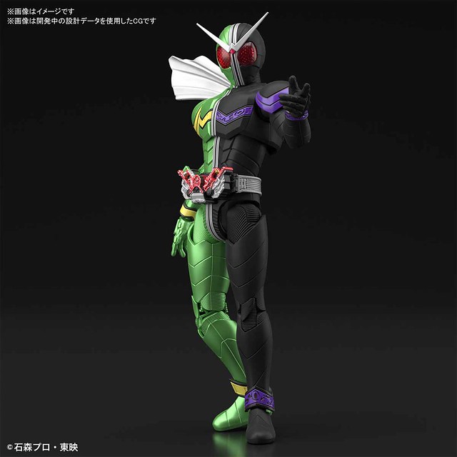 來吧，細數你的罪惡吧！Figure-rise Standard《假面騎士W》假面騎士W 旋風王牌 / 炙熱鋼鐵 / 月神槍手 組裝模型 商品情報公開！