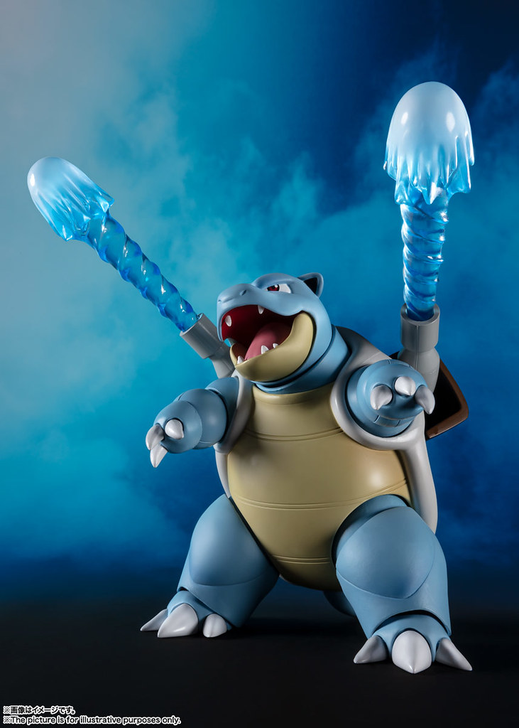修改造型配色再登場！S.H.Figuarts《精靈寶可夢》水箭龜（カメックス） -Arts Remix-