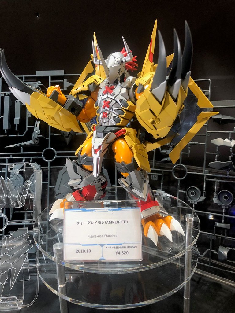 【更新官圖&販售資訊】Figure-rise Standard [AMPLIFIED]《數碼寶貝大冒險》戰鬥暴龍獸（ウォーグレイモン）組裝模型