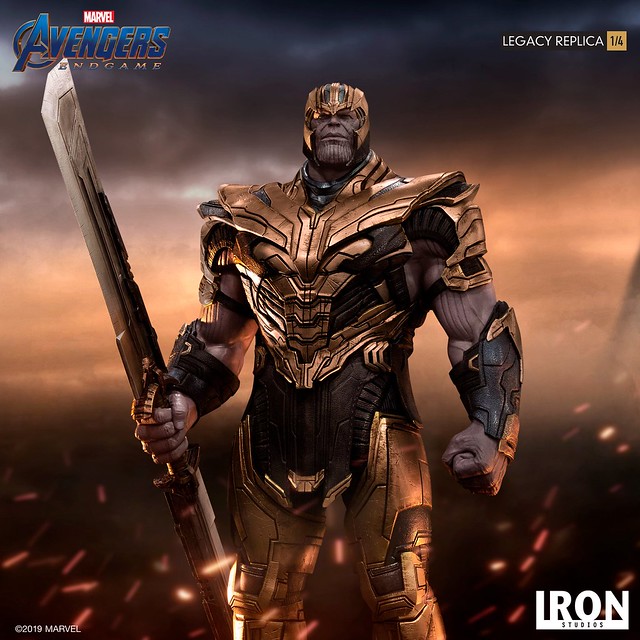 “I am inevitable!” Iron Studios Legacy Replica 系列《復仇者聯盟：終局之戰》薩諾斯 Thanos 1/4 比例全身雕像作品 普通版/豪華版