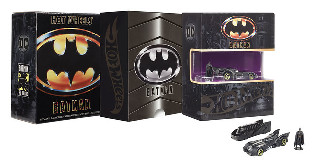 附屬了帥氣防護盾！！ 風火輪《蝙蝠俠(1989)》蝙蝠車 1989 Batmobile【2019 SDCC 限定】
