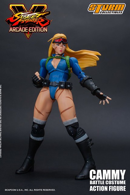 Storm Collectibles《快打旋風V ARCADE EDITION》殺人蜂「倩咪」登場！CAMMY – BATTLE COSTUME SFV ACTION FIGURE