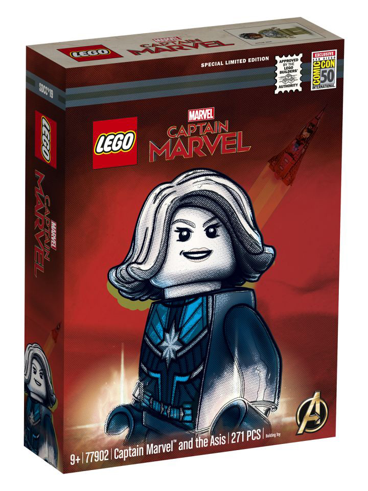 佛萊肯力量全開！！ LEGO 77902《驚奇隊長》驚奇隊長與艾希斯號 Captain Marvel and the Asis【2019 SDCC 限定】