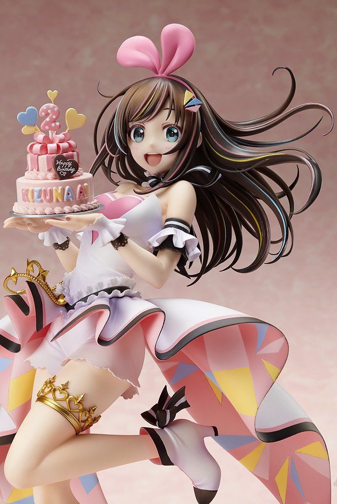 祝賀生日的紀念商品！STRONGER 虛擬Youtuber『Kizuna AI（絆愛；キズナアイ）』Kizuna AI　A.I. Party！ ～Birthday with U～ 1/7比例模型