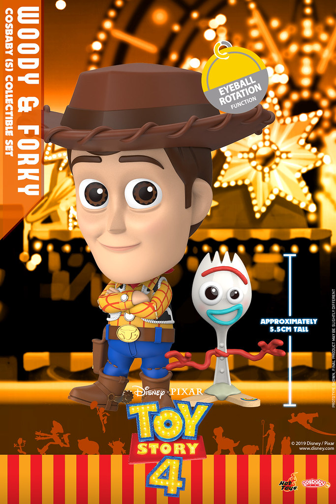 收錄多位全新角色！ Hot Toys – COSB602 - COSB615 –《玩具總動員4》Toy Story 4 Cosbaby (S)