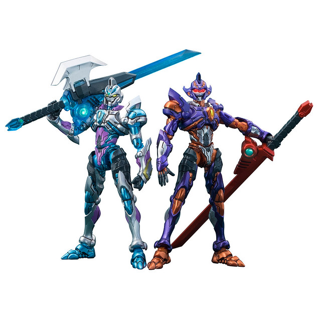 MEGAHOUSE Actibuilder《SSSS.GRIDMAN》古立特(Initial Fighter) / GRIDKNIGHT 可動人偶