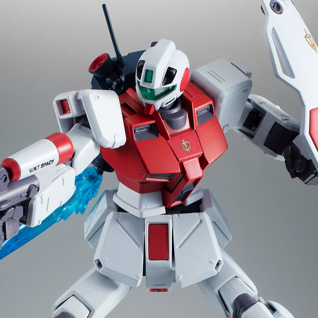 ROBOT魂《機動戰士鋼彈0080 口袋裡的戰爭》RGM-79GS 吉姆突擊型（宇宙戰規格）｜ジム・コマンド（宇宙戦仕様） ver. A.N.I.M.E.