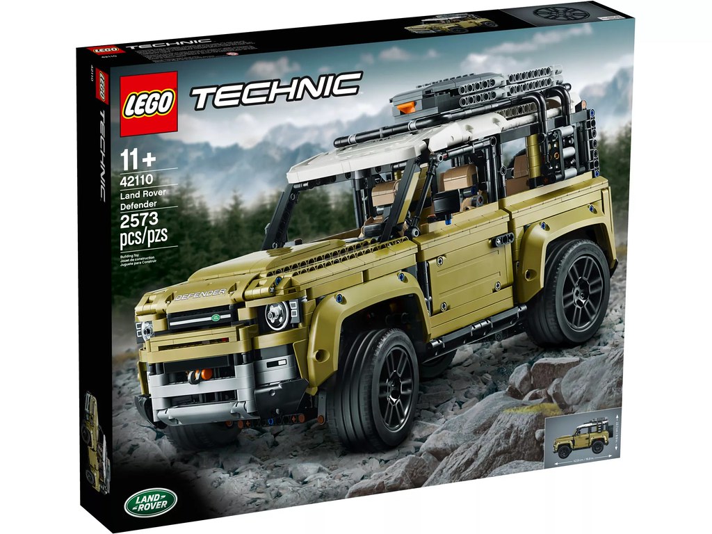 「官圖＆販售資訊完整更新」硬派越野魂再燃！！ LEGO 42110 科技系列【Land Rover Defender】