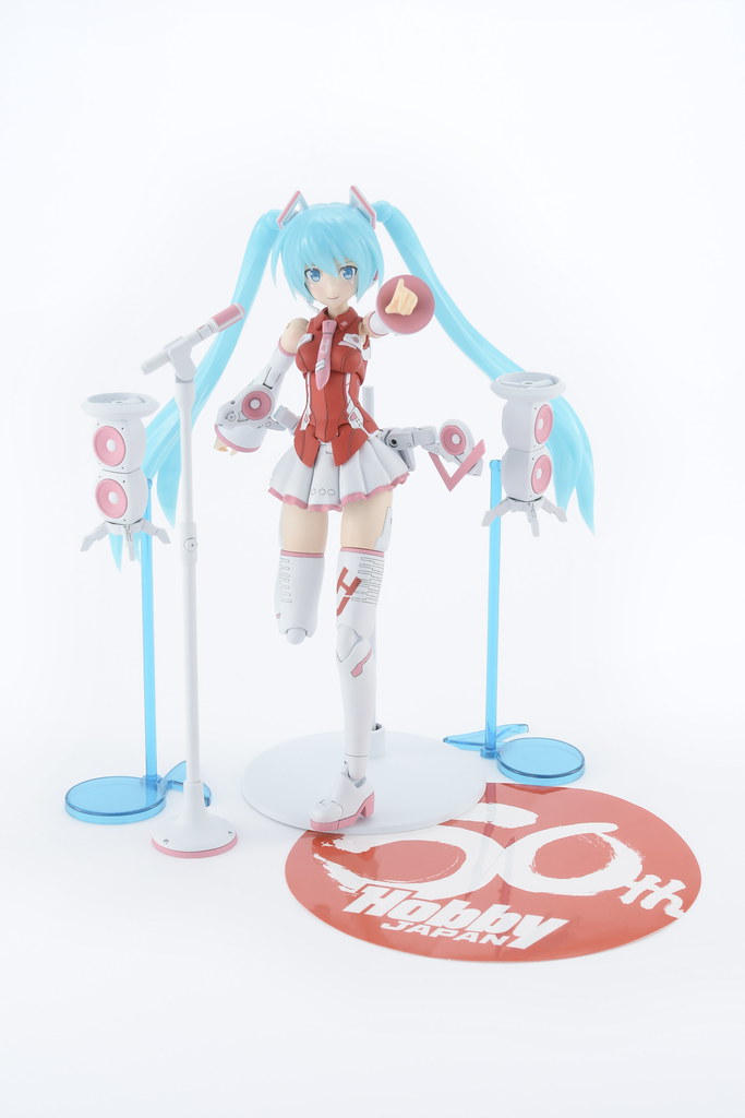 HOBBY JAPAN 50 周年紀念配色！《骨裝機娘》x《初音未來》FRAME MUSIC GIRL 初音未來（初音ミク） HJ50周年 Ver.【HJ、壽屋限定】