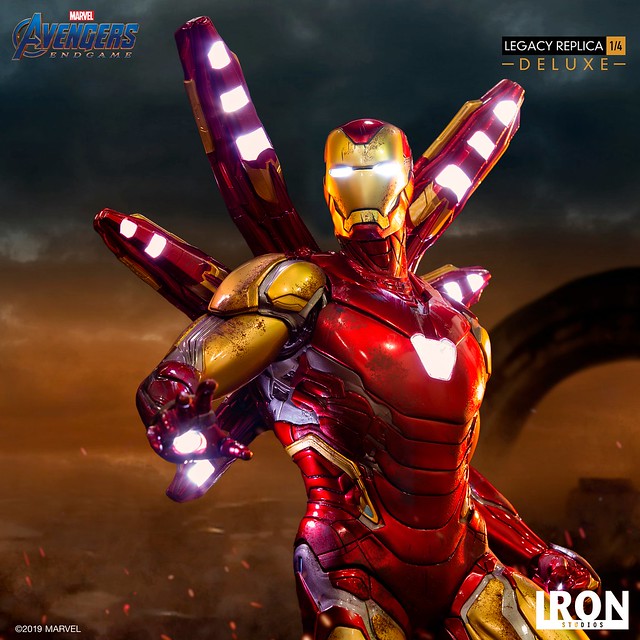 Iron Studios Legacy Replica 系列《復仇者聯盟：終局之戰》鋼鐵人馬克85 Iron Man Mark LXXXV 1/4 比例全身雕像作品 普通版/豪華版
