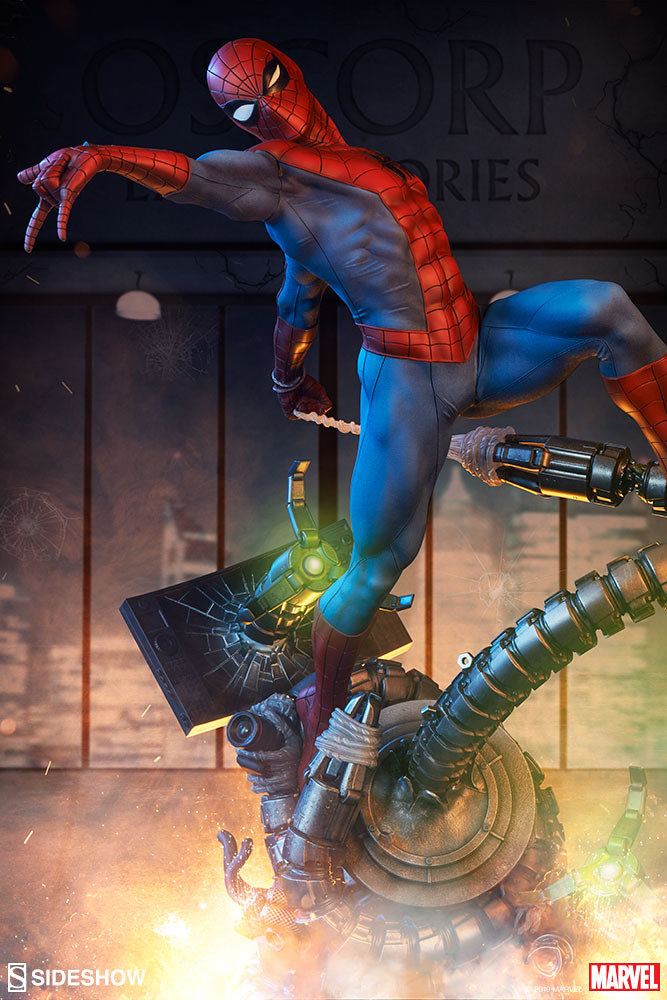 Sideshow Collectibles Premium Format Figure Marvel Comics【蜘蛛人】Spider-Man 1/4 比例全身雕像作品 普通版/EX版