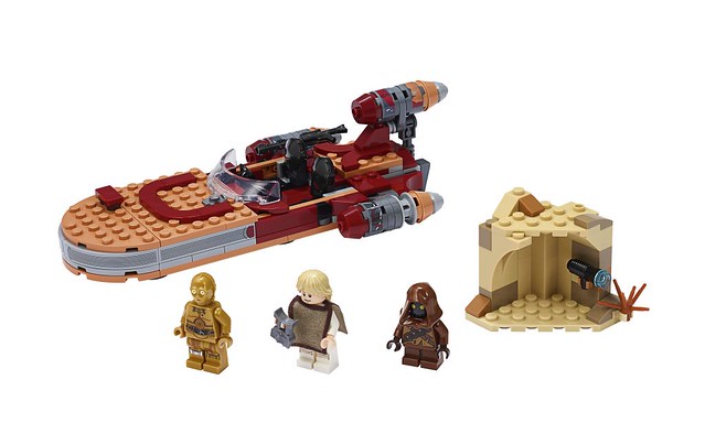 重回經典，樂高帶你回味冒險的起點！ LEGO 75270、75271《星際大戰四部曲：曙光乍現》年輕路克、老歐、陸行艇又來啦～！