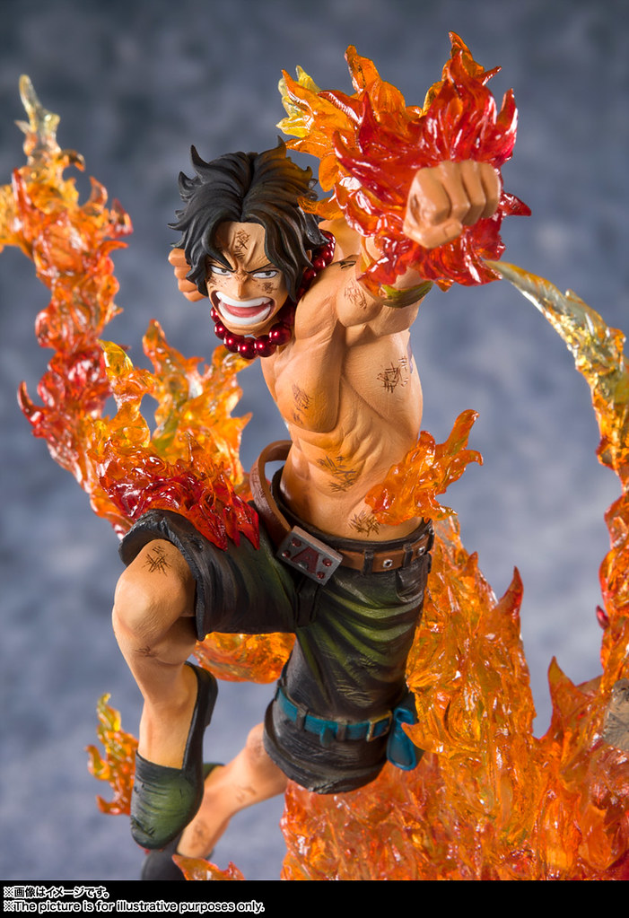Figuarts-ZERO 超激戰-EXTRA BATTLE-《ONE PIECE》波特卡斯·D·艾斯 -白鬍子海賊團第二隊隊長- ポートガス・D・エース -白ひげ海賊団2番隊隊長-