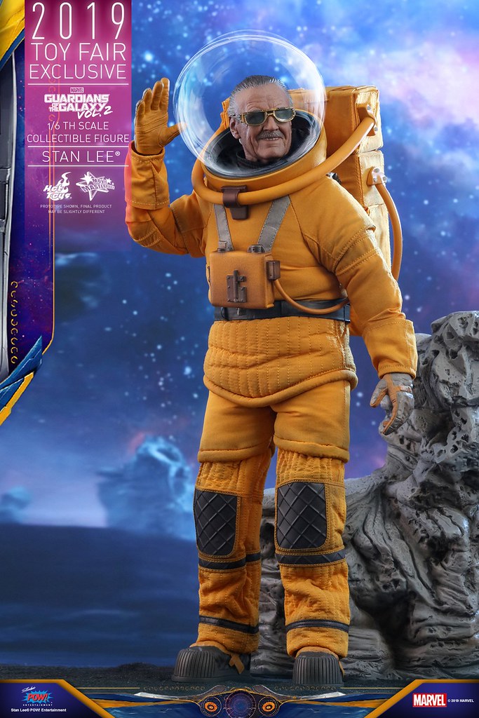 身穿太空裝的「MARVEL之父」！ Hot Toys – MMS545 -《星際異攻隊2》史丹·李 Stan Lee® 1/6 比例人偶作品【Toy Fair Exclusive】