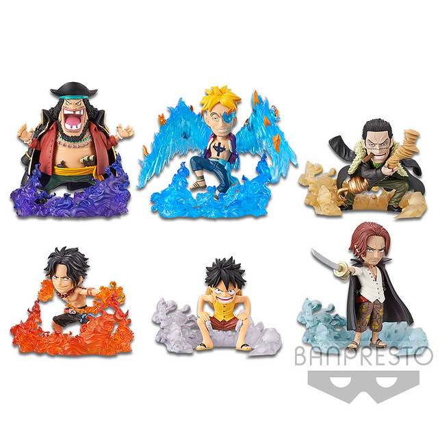 伴隨華麗特效件，惡魔果實能力發動的場面再強化！ WCF 系列《ONE PIECE》-BRUST- ワンピース ワールドコレクタブルフィギュア-BURST-