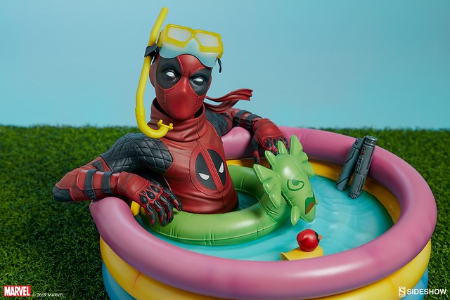 來！跟著死侍小子一起放輕鬆～ Sideshow Collectibles Premium Format Figure 系列 Marvel Comics【死侍小子】Kidpool 1/4 比例雕像作品