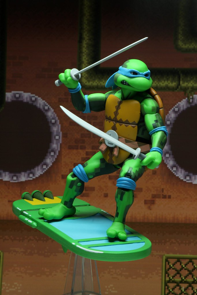 神龜經典電玩作品立體化！ NECA《Teenage Mutant Ninja Turtles: Turtles in Time》第一波角色 7吋可動人偶套裝組