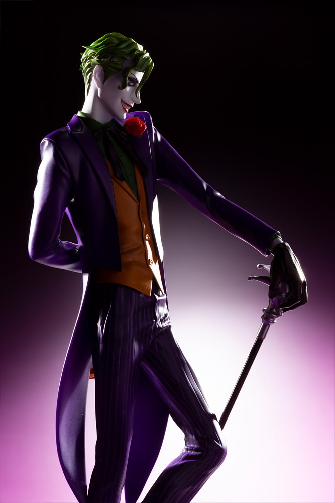 犯罪王子以邪艷美男之姿登場！ 壽屋 DC COMICS 美少男系列【小丑】IKEMEN ジョーカー 1/7 比例PVC塗裝完成品