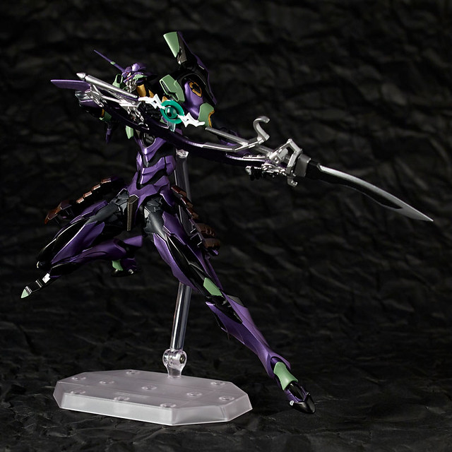 海洋堂『福音戰士與日本刀展』 轉輪科技 EVANGELION EVOLUTION 「EVA初號機 刀野薙Ver.」