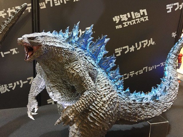 【WF2019夏】X-PLUS（株式会社エクスプラス） 多款《哥吉拉》、《超人力霸王》、《假面騎士》、特攝作品相關新作原型公開！