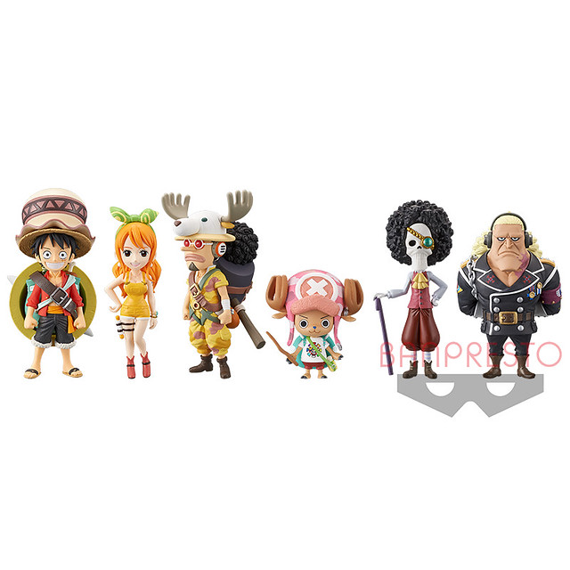 超盛大祭典「海賊萬博會」即將展開！！ WCF 系列 劇場版《航海王：奪寶爭霸戰》第一彈 ONE PIECE STAMPEDE ワールドコレクタブルフィギュアvol.1