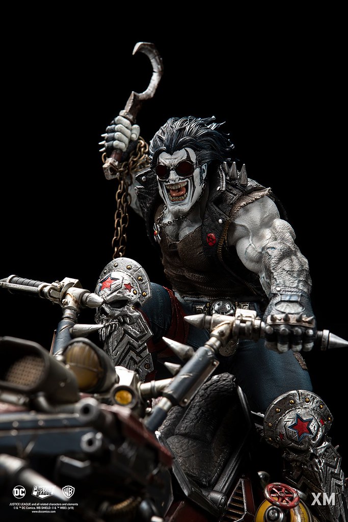 XM Studios Premium Collectibles 系列 DC Rebirth【暴狼】Lobo 1/6 比例全身雕像作品