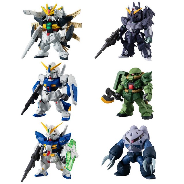 《機動戰士鋼彈》FW GUNDAM CONVERGE #17 第十七彈「鋼彈DX」、「鋼彈NT-1」、「薩克II改」等人氣機體登場！