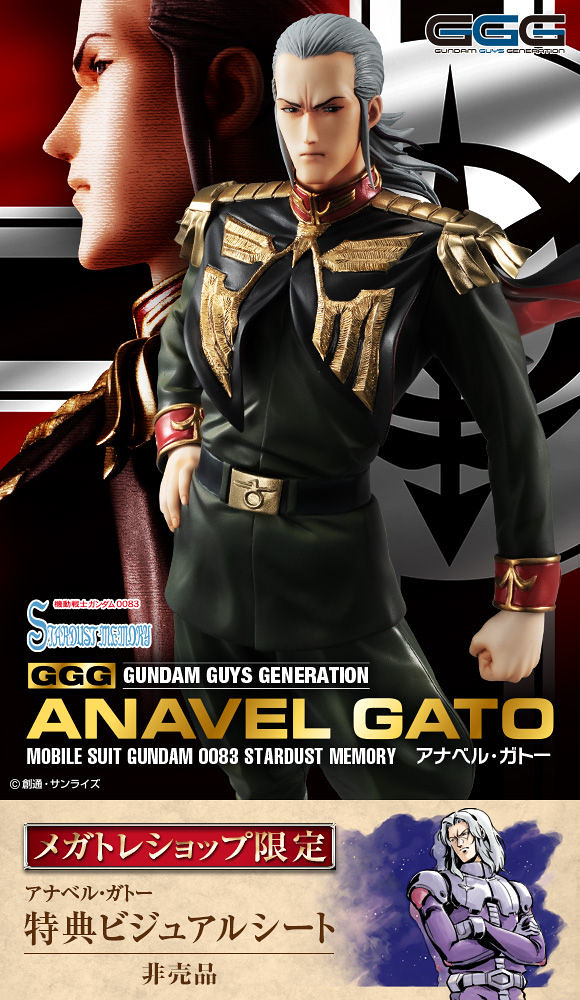 所羅門啊，我回來了！GGG《機動戰士鋼彈0083：星塵回憶》阿納貝爾‧卡多（アナベル・ガトー）1/8比例模型