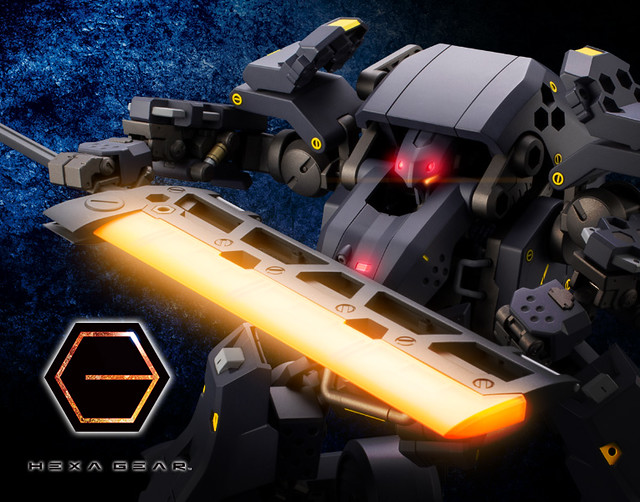 舊世代量產機才夠帥氣！壽屋《HEXA GEAR 六角機牙》1/24 KIT BLOCK Bulkarmβ Lumberjack｜ バルクアームβ ランバージャック