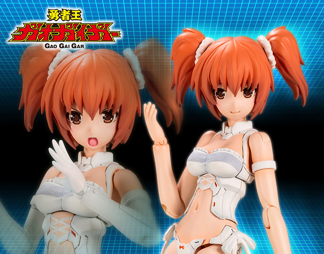 高人氣素體單獨推出！CROSS FRAME GIRL『勇者王GaoGaiGar』x『骨裝機娘』BRAVE GIRL（ブレイブ・ガール）組裝模型
