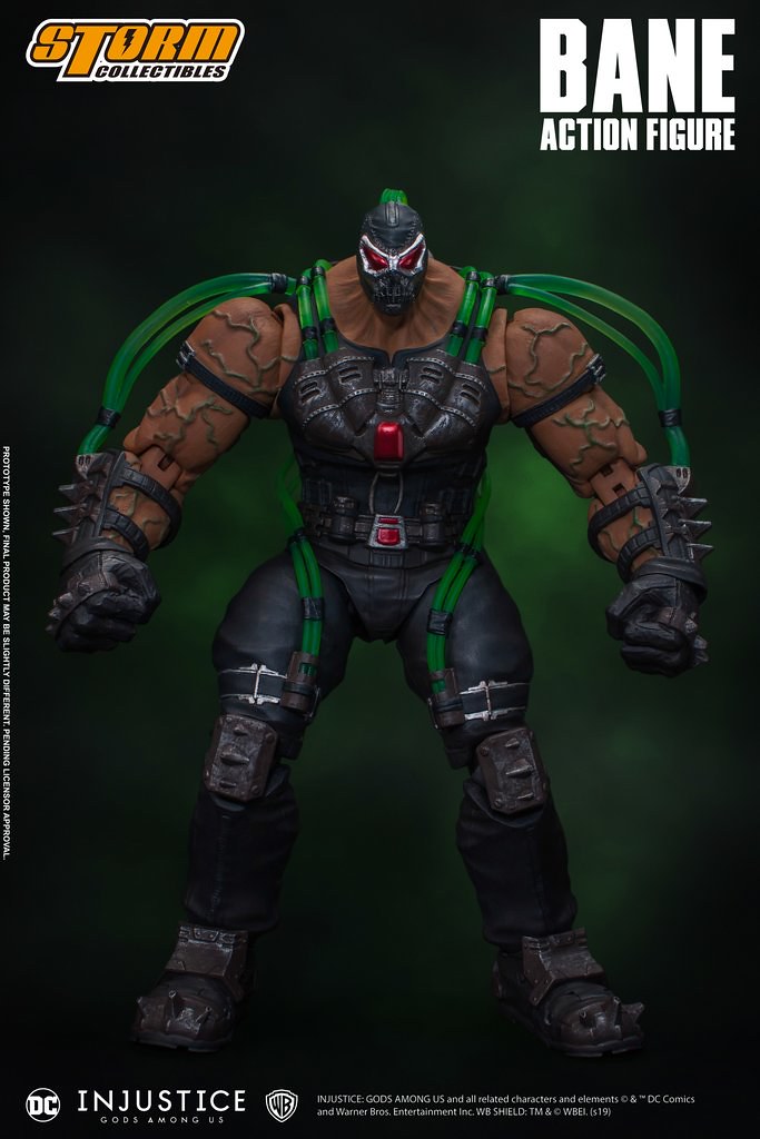 「新增官圖＆販售資訊」攝入Venom藥劑後的狂暴姿態再現！！ Storm Collectibles《超級英雄：武力對決》班恩 Bane 1/12 比例可動人偶
