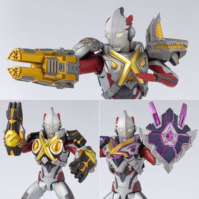 艾雷王、傑頓、貝姆斯塔等電子怪獸的新力量登場！S.H.Figuarts《超人力霸王X》電子怪獸裝甲 擴充套組（モンスアーマー オプションパーツセット）【PB限定】
