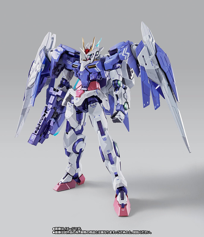 【更新官圖】METAL BUILD《機動戰士鋼彈00》 00強化模組 DESIGNERS BLUE Ver.（ダブルオーライザー デザイナーズブルー Ver.）【TAMASHII NATION 2019 紀念商品】