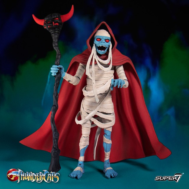 邪靈現身！ Super7 Thundercats Ultimate Figure《霹靂貓》木乃伊 Mumm-Ra Mummy 7吋可動人偶作品