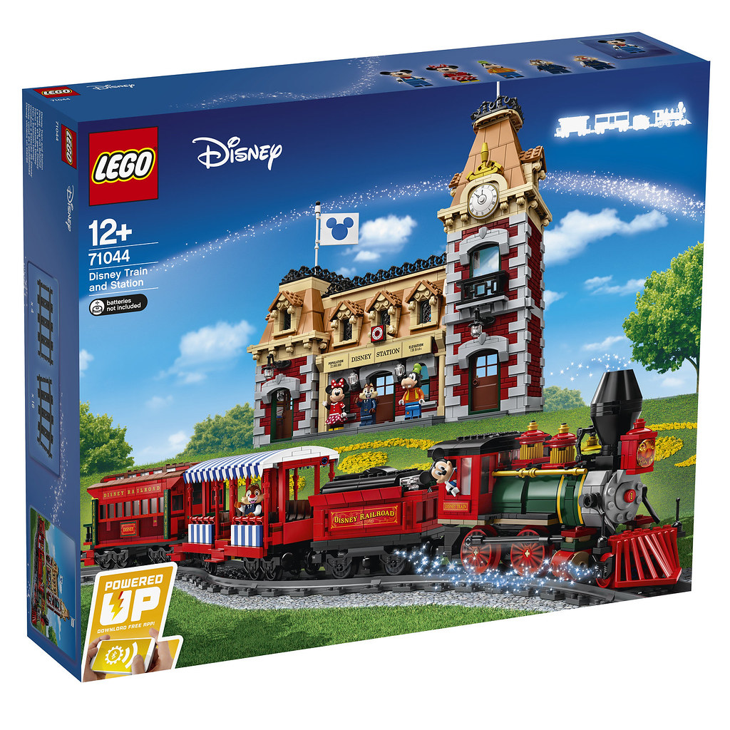 搭上蒸汽火車出發，夢想就在前方！ LEGO 71044【迪士尼火車與車站】Disney Train and Station