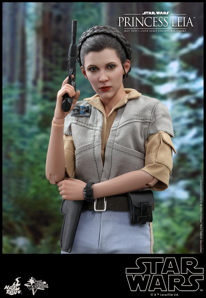 Hot Toys – MMS549 -《星際大戰六部曲：絕地大反攻》莉亞公主 Princess Leia 1/6 比例人偶作品