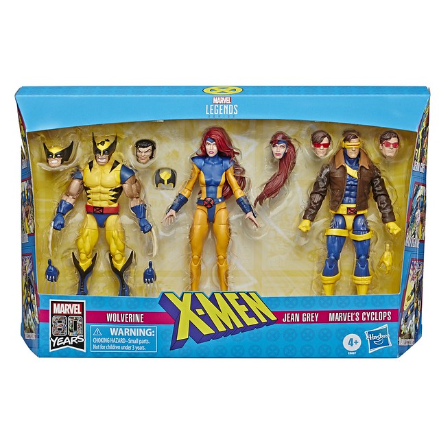 Hasbro 漫威傳奇系列【X戰警三人包】Marvel Legends Series X-Men 3-Pack