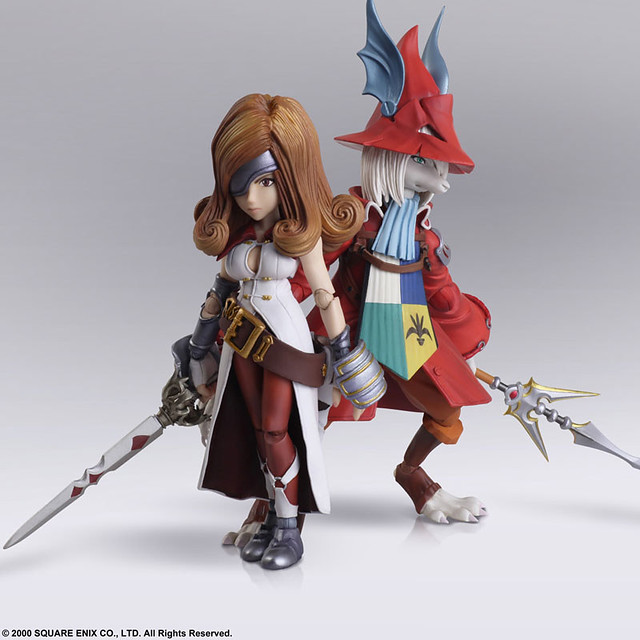 BRING ARTS《FINAL FANTASY IX》芙萊雅 & 蓓雅托莉克絲（フライヤ&ベアトリクス）6吋可動人偶