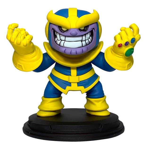 能在瞬間消滅宇宙一半生命的瘋狂....小屁孩？！ DST × Gentle Giant Marvel Comics【薩諾斯】Thanos Animated Statue