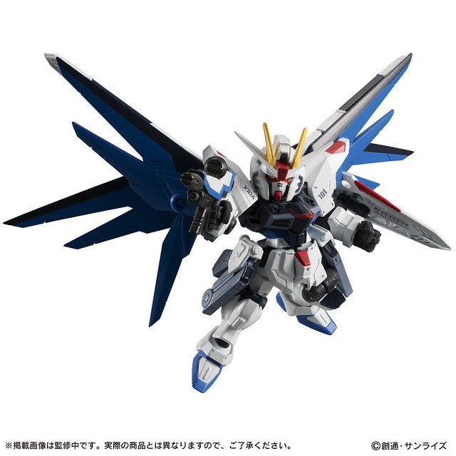 主角威能舞翔之劍！MOBILE SUIT ENSEMBLE《機動戰士鋼彈SEED》EX14A 自由鋼彈（フリーダムガンダム）