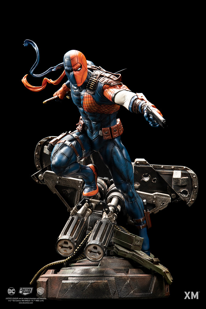 來勢洶洶的超強傭兵！XM Studios Premium Collectibles 系列 DC Rebirth【喪鐘】Deathstroke 1/6 比例全身雕像作品